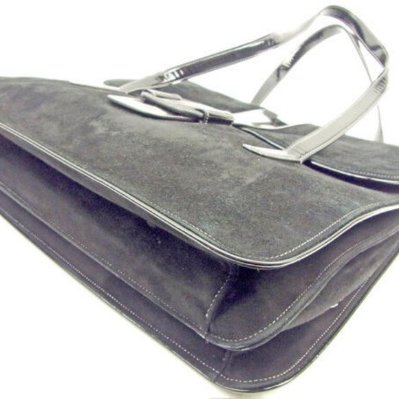 Salvatore Ferragamo Handbag Vera Black Woman Authentic Used - Picture 4 of 6